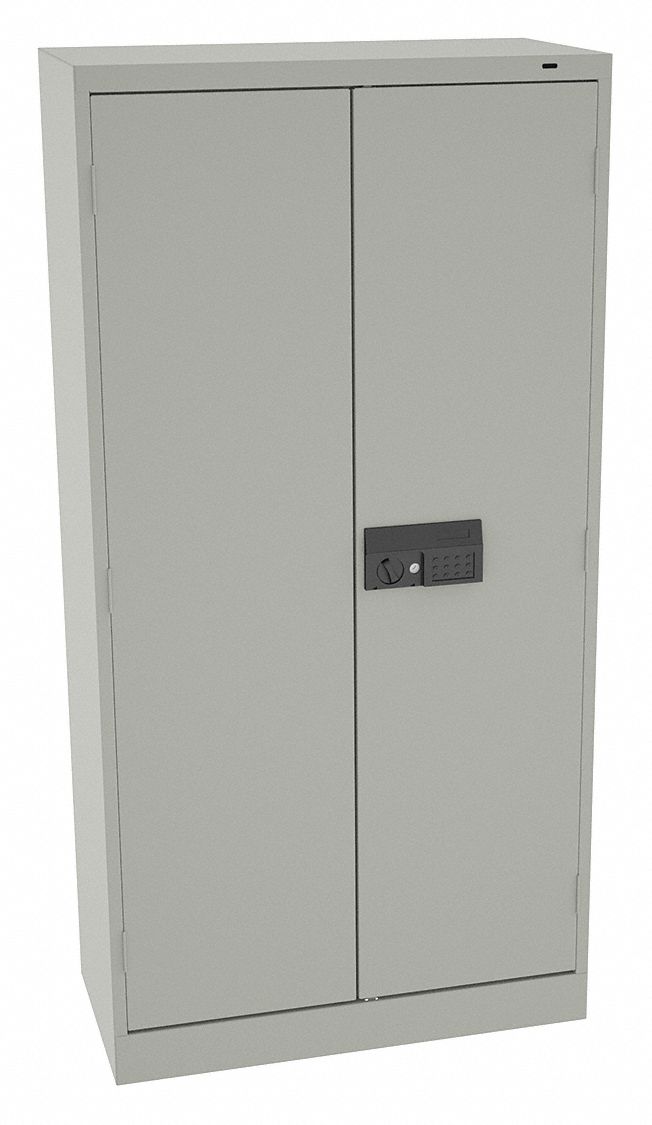 Storage Cabinet 72 x36 x18 LtGry 1Shlv