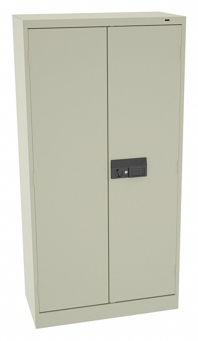 Storage Cabinet 72 x36 x18 Putty 1Shlv