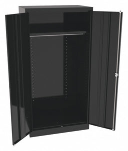 K3914 Storage Cabinet 72 x36 x24 Black 1Shlv