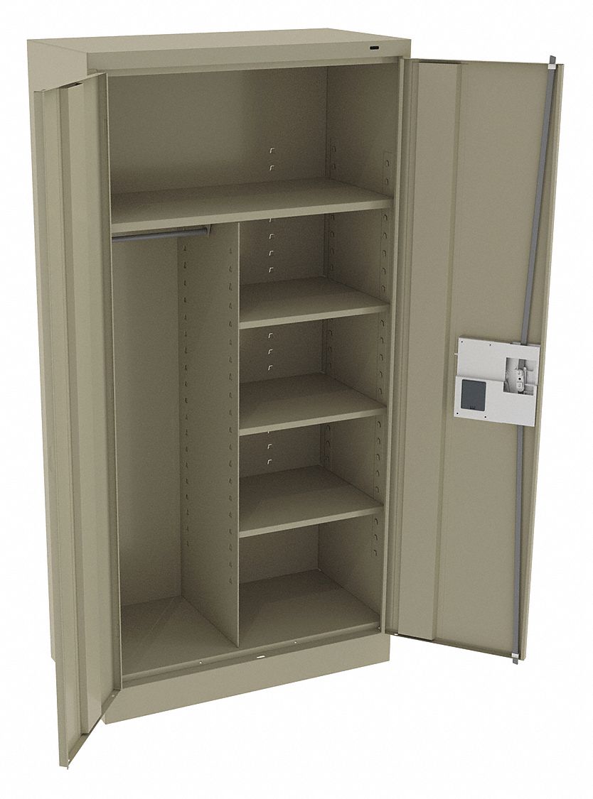 Storage Cabinet 72 x36 x18 Sand 5Shlv