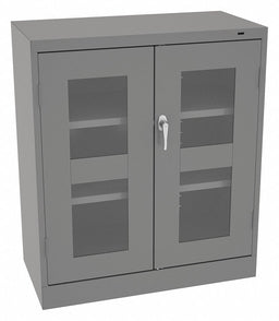 K3831 Storage Cabinet 42 x36 x24 MdGry 2Shlv