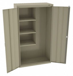K4848 Storage Cabinet 64 x36 x18 Sand 3Shlv
