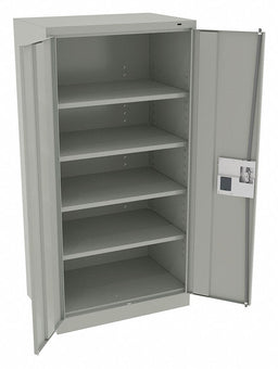 K3843 Storage Cabinet 72 x36 x24 LtGry 4Shlv