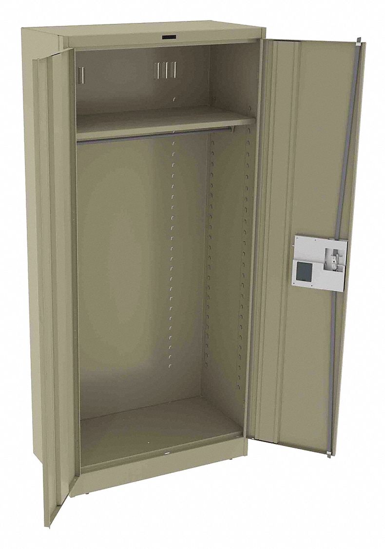 Storage Cabinet 78 x36 x18 Sand 1Shlv