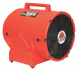 Portable Fan Orange 15 1/4 W