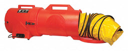 Portable Fan Orange 15 1/4 W