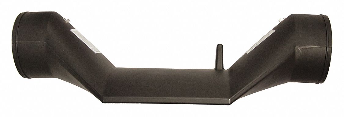 Saddle Vent 12 in Dia Black