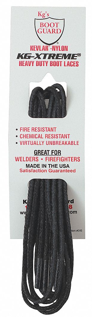 Boot and Shoe Laces 54 Black PR