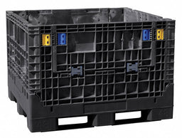 Clps Bulk Ctr Black Solid 48 in