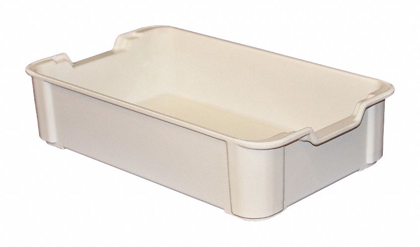 H3425 Stking Ctr White Solid FRP