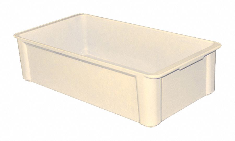 H3428 Stking Ctr White Solid FRP