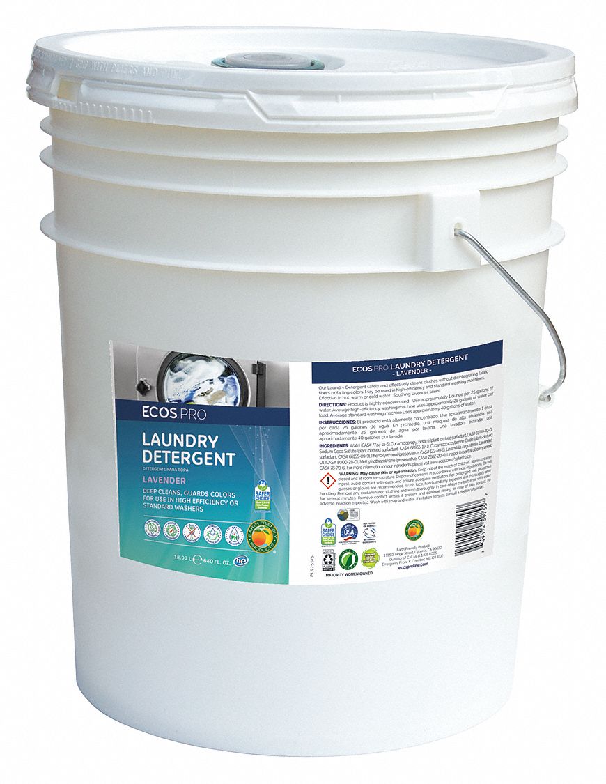 M3823 Laundry Detergent Bucket 5 gal Lavender