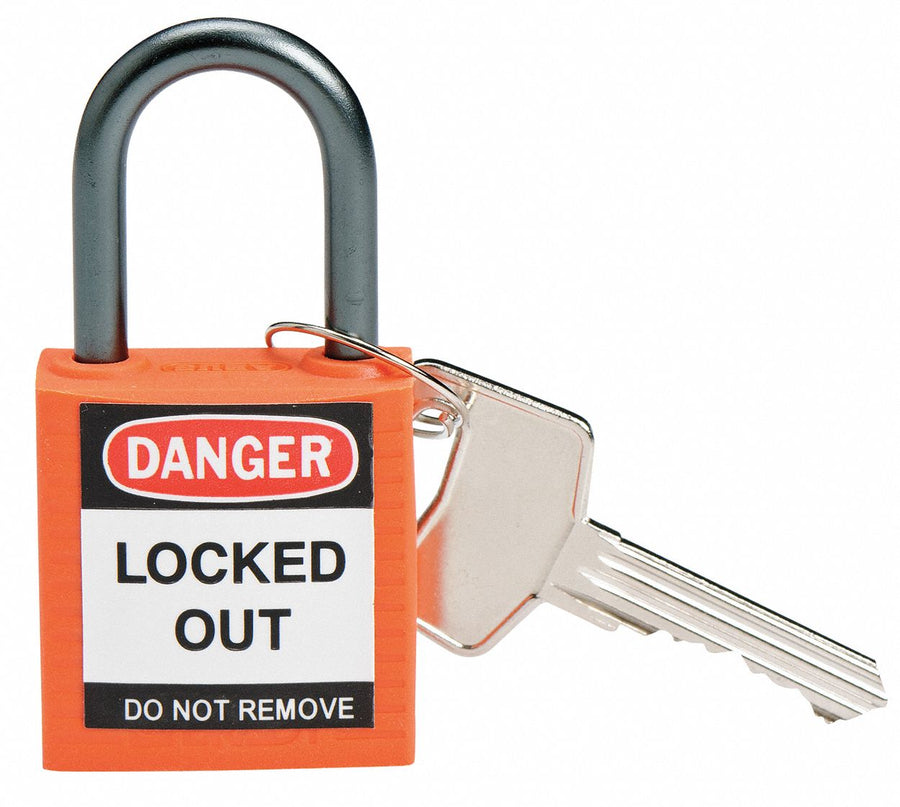 H1700 Lockout Padlock KD Orange 1-2/5 H