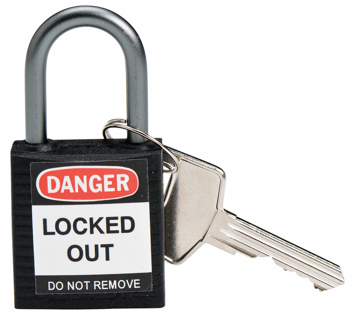 Lockout Padlock KA Black 1-2/5 H PK3