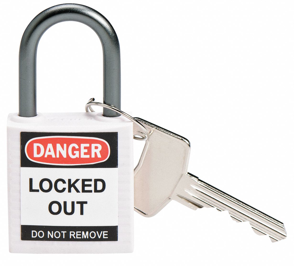Lockout Padlock KD White 1-2/5 H PK6