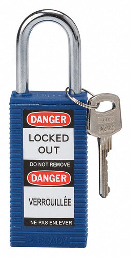 Lockout Padlock KD Blue 3 H