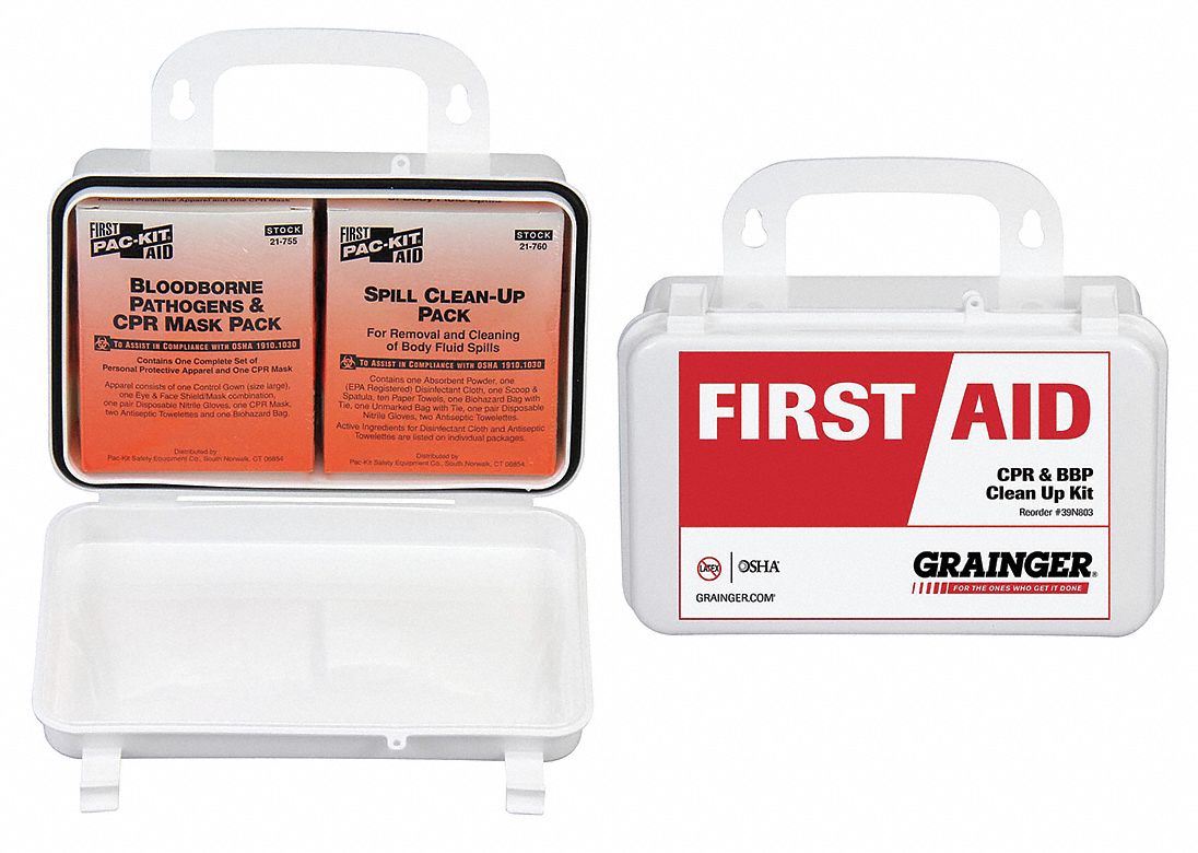 Kit Bloodborne Pathogen w/CPR Small