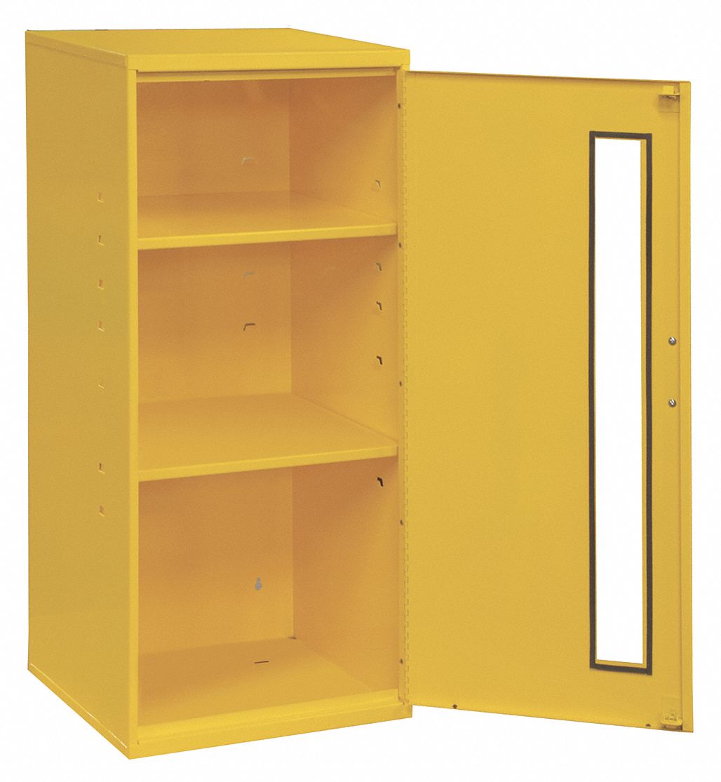 Wall Cabinet 30 H 13-3/4 W Yellow