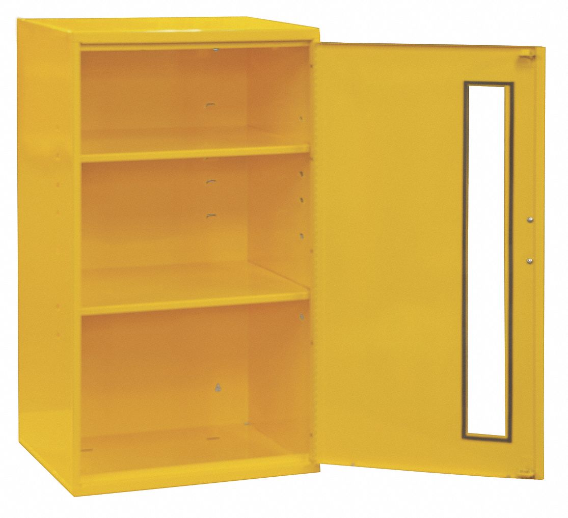 Wall Cabinet 32-1/4 H 19-3/4 W Yellow
