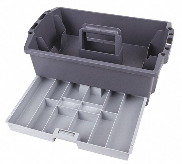 Black Gray Tool Orgnzr Copolymer Resin