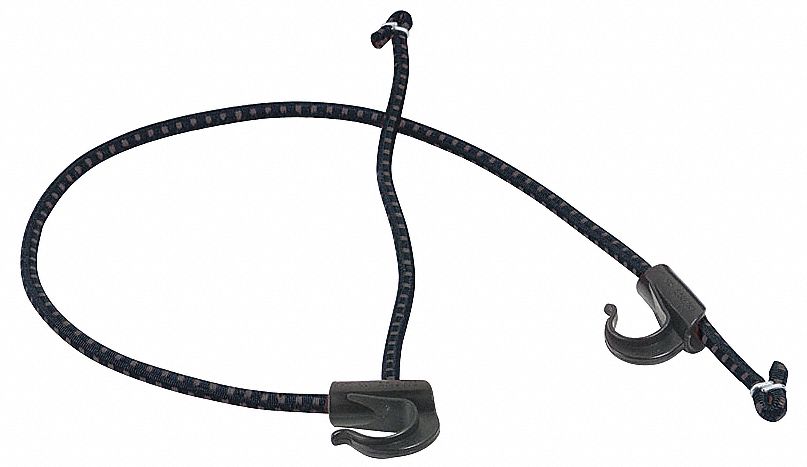 Adjustable Hanging Straps Black 6in PK4