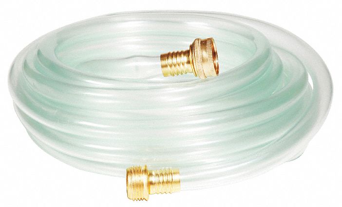 Drainage Hose White/Clear 25 ft.
