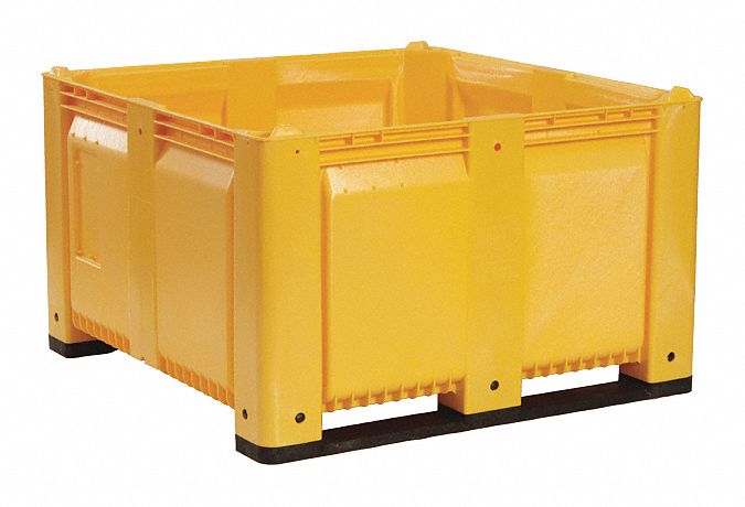 J2330 Bulk Container Yellow Solid 48 in