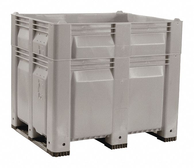 J2332 Bulk Container Gray Solid 40 in