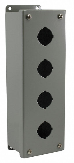 PushButtonEnclosure 30mm 4Hole CarbSteel