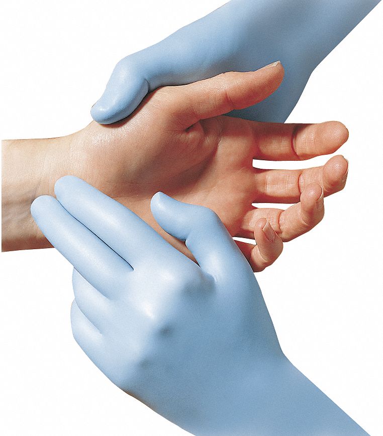 D1825 Disposable Gloves Nitrile M PK50