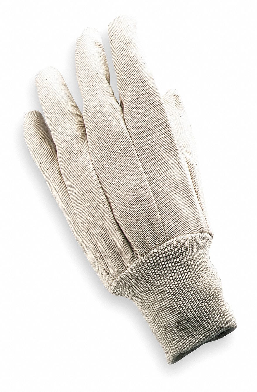 D1408 Canvas Gloves Beige S PR