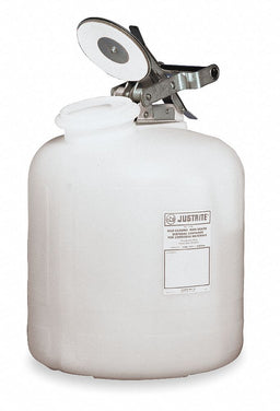 Disposal Can 2 gal White Polyethylene