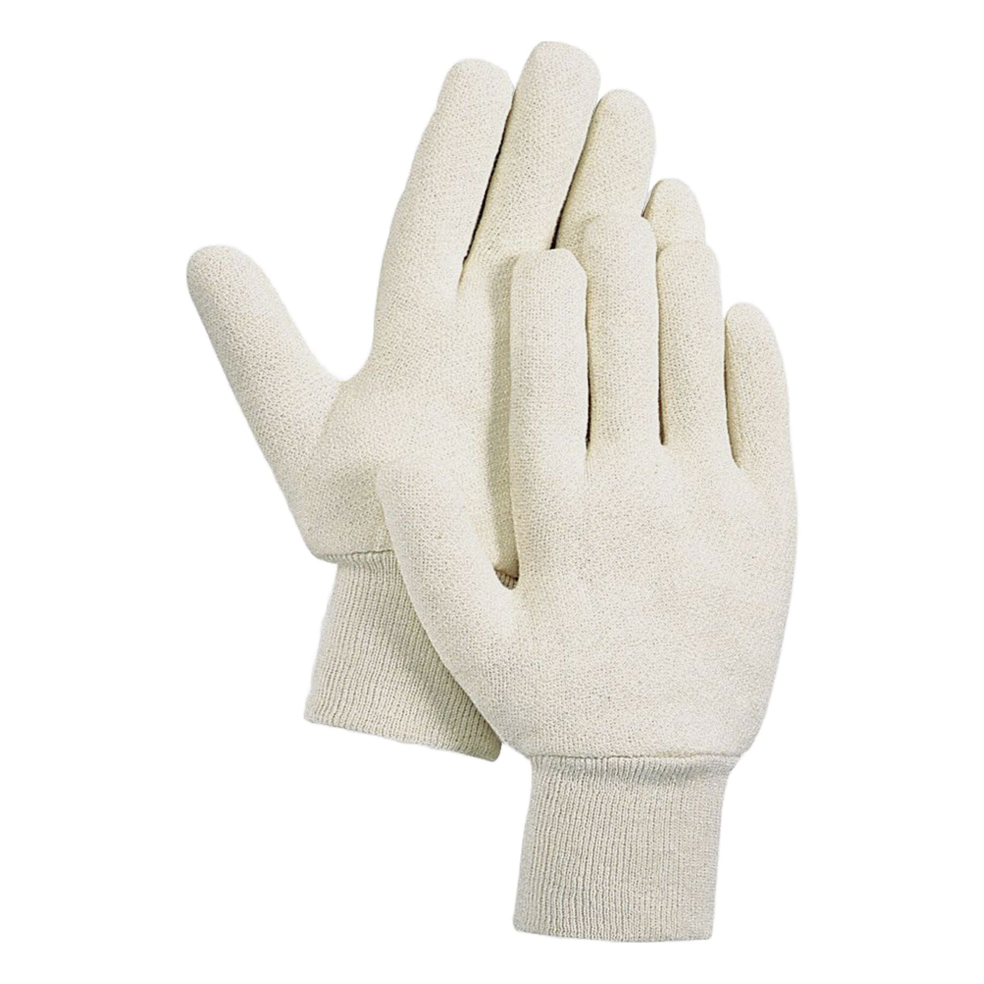 D1415 Jersey Gloves White L PR