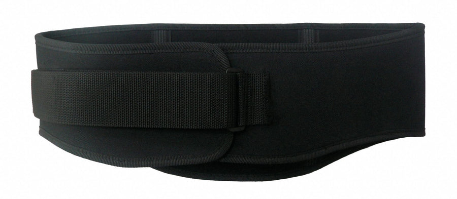 Back Support w/Lumbar Pad Black Nylon XL
