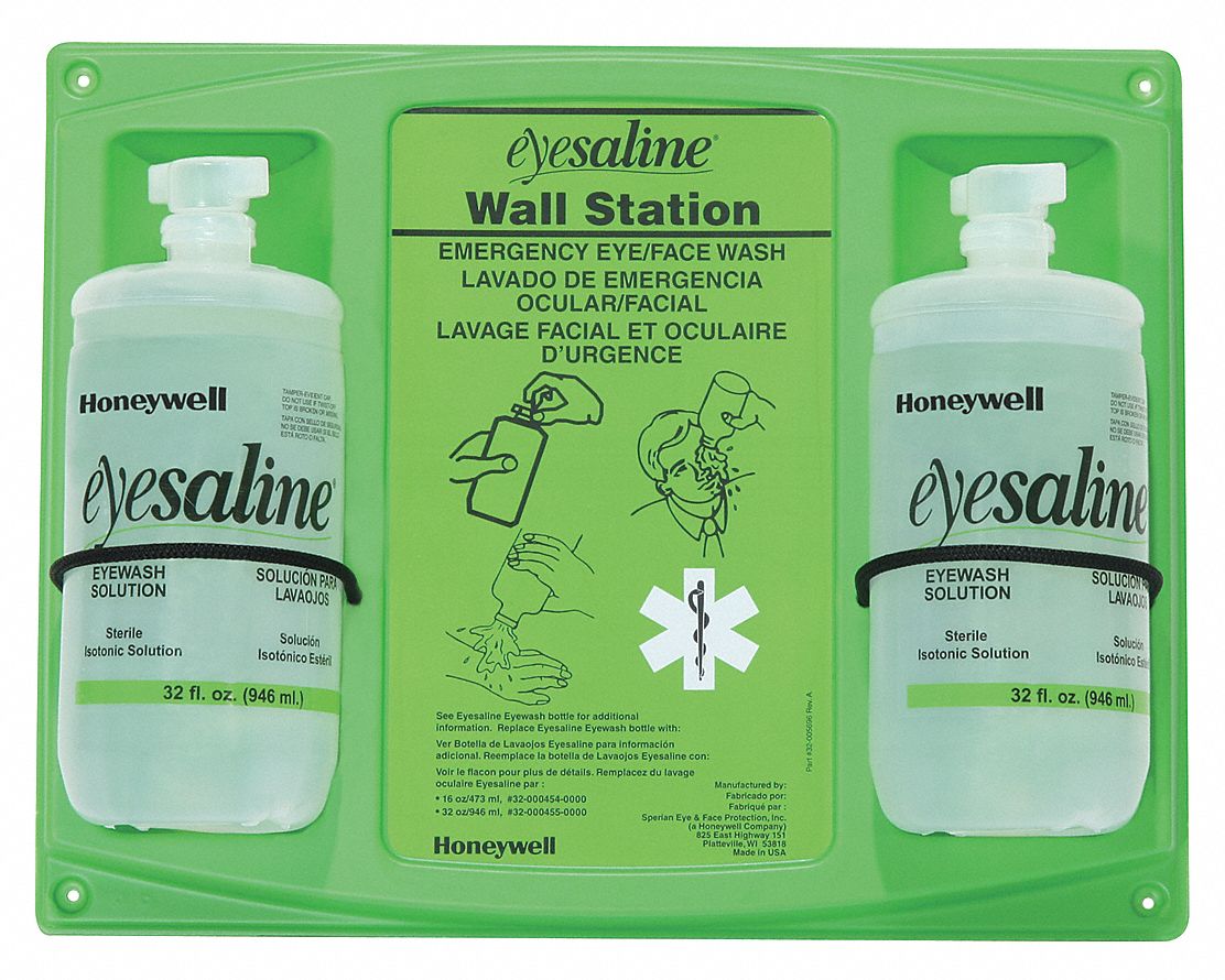 Double Eye Wash Station 32 oz.