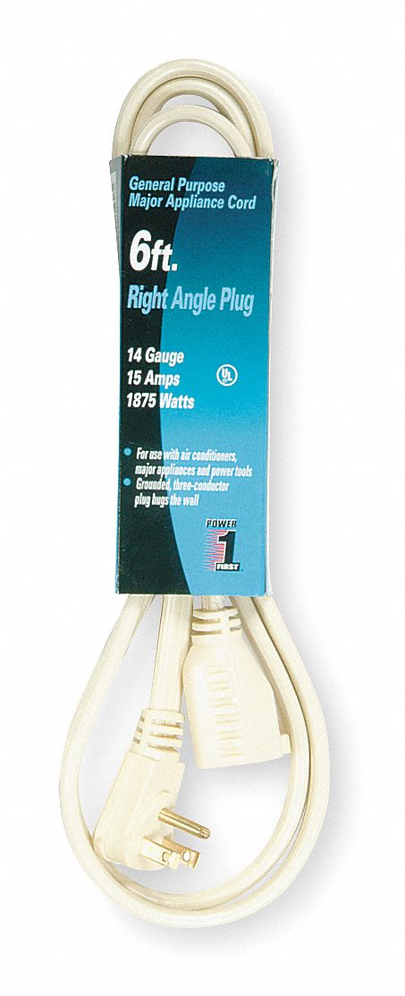 Extension Cord 6ft 14Ga 15A SPT-3 Beg