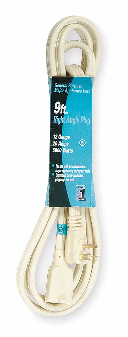 Extension Cord 9ft 12Ga 20A SPT-3 Beg