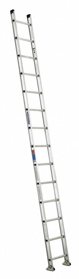 Ladder 14 ft.H 18-1/8 In W Aluminum
