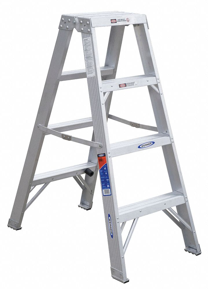 Twin Stepladder Aluminum IA 4 ft T370