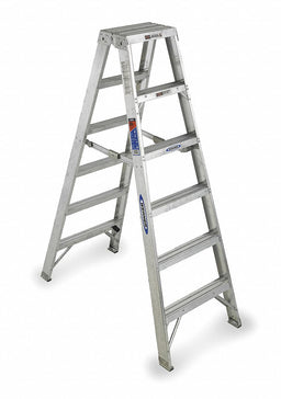 Twin Stepladder Aluminum IA 6 ft T370