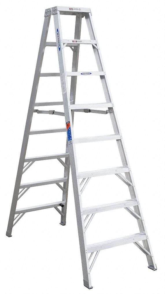 Twin Stepladder Aluminum IA 8 ft T370