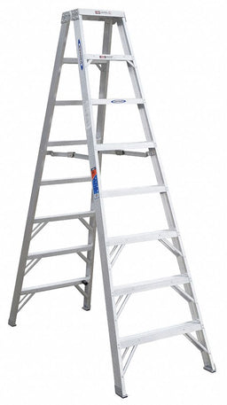Twin Stepladder Aluminum IA 8 ft T370