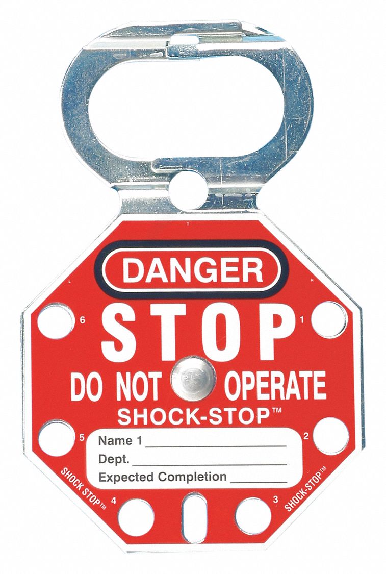 Lockout Hasp Standard 6 Lock PK5