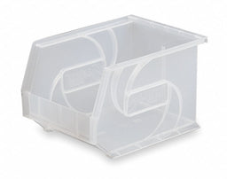Hang and Stack Bin Clear PP 5 in