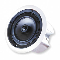 Enclosed Speaker White 6 1/2 In PK2