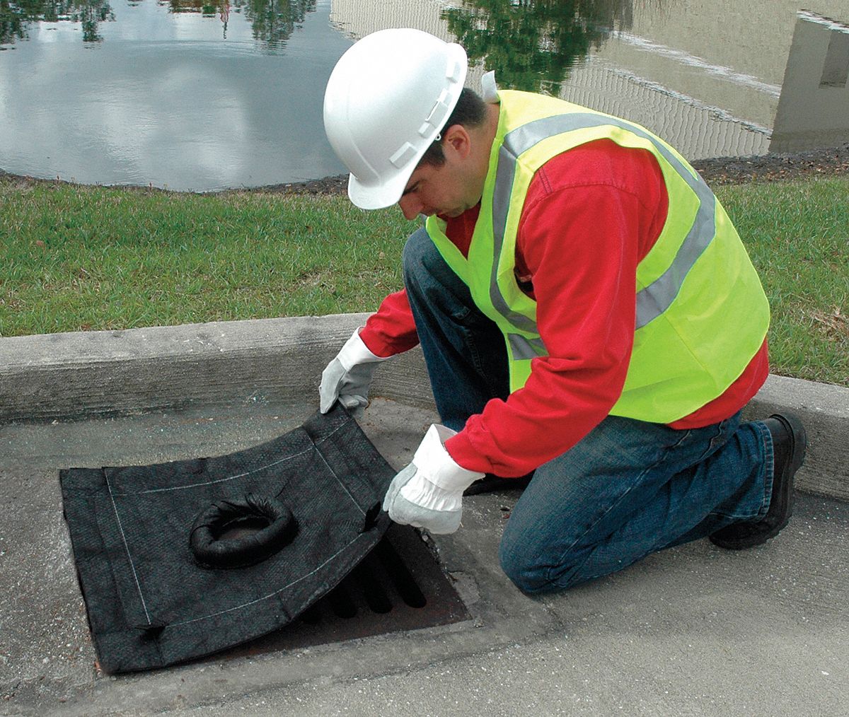 Inlet Guard 24 in L 36 in W 2 in H