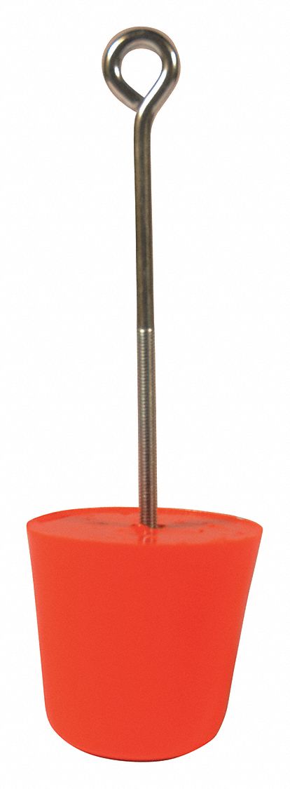 Drain Plug Orange 4 In