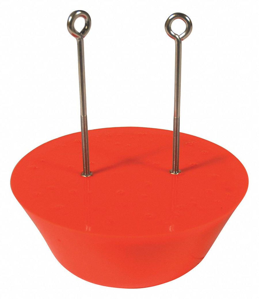 Drain Plug Orange Fits 12 In