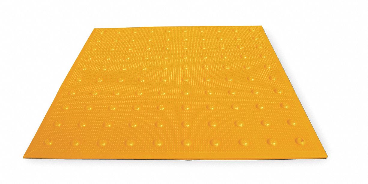 Retrofit ADA Warning Pad Yellow 5 x 2 ft