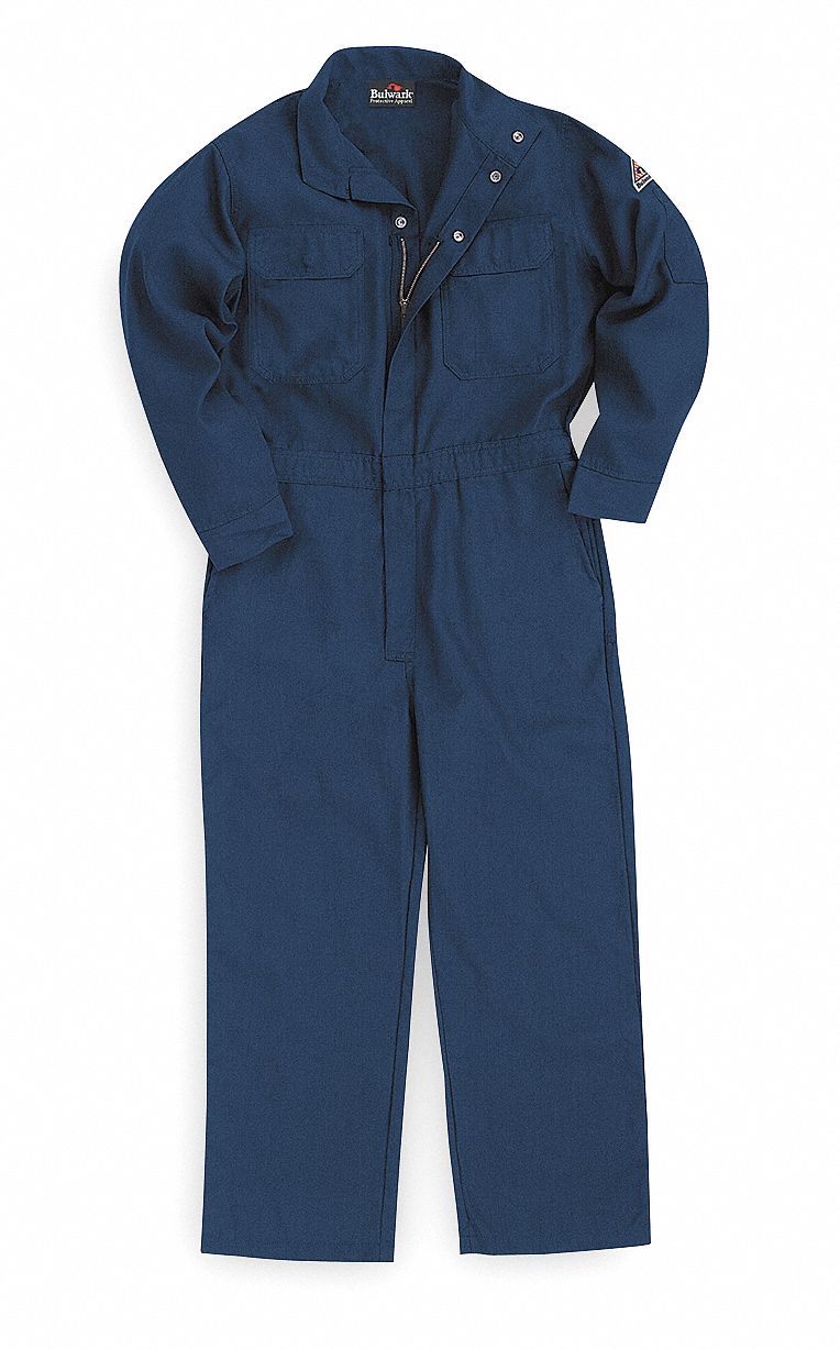 J6389 Flame-Resistant Coverall Navy L HRC1